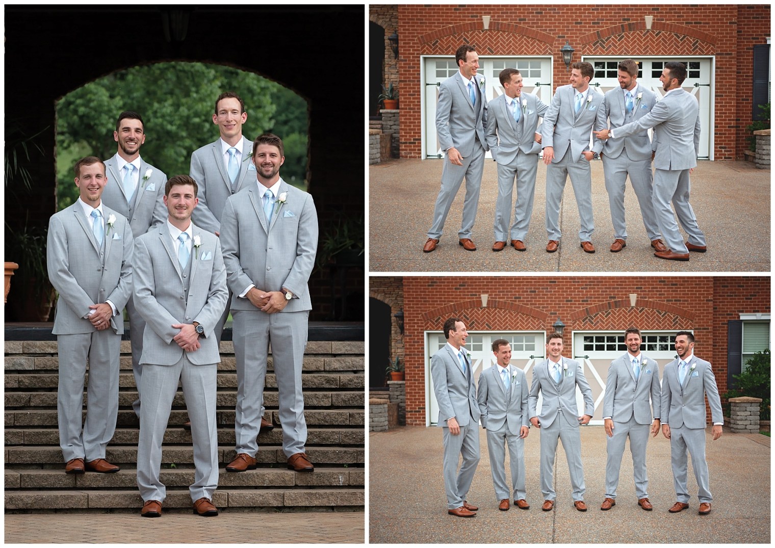 Groomsmen at Rock Creek Farm - Gallatin Wedding