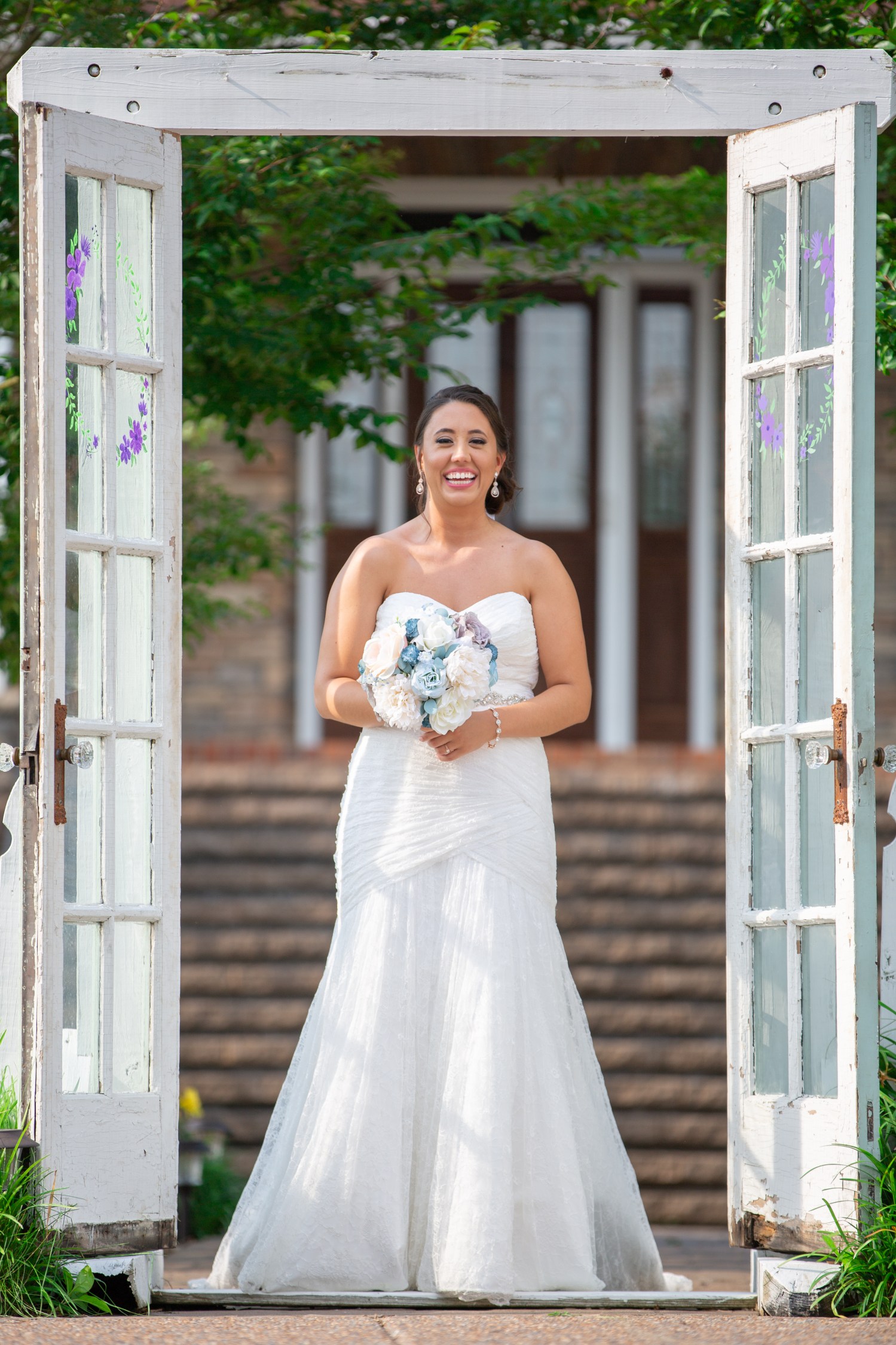 Wedding ceremony at Rock Creek Farm in Gallatin Tn - Nashville Photographer