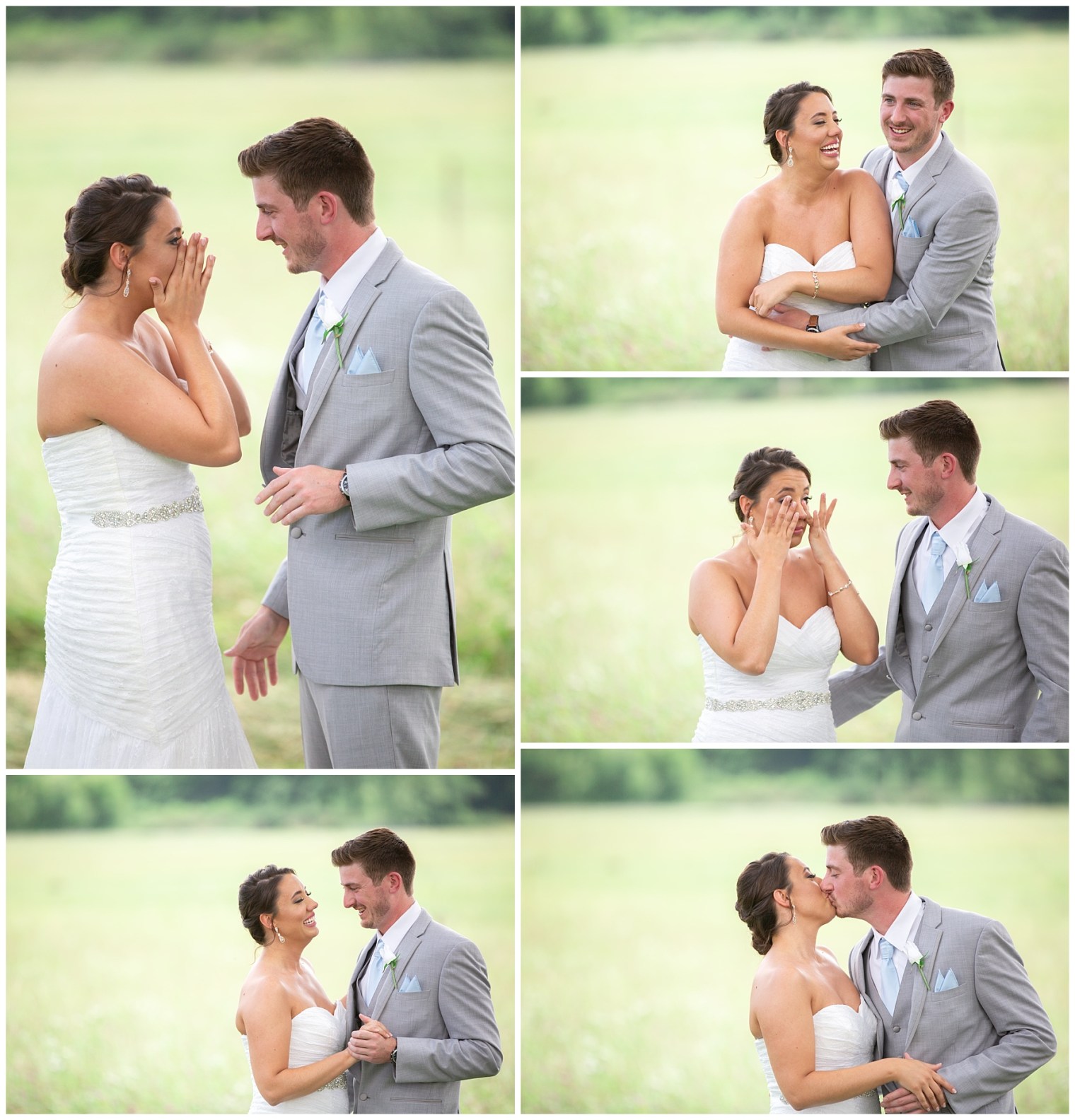 Gallatin Wedding - First Look - Rock Creek Farm