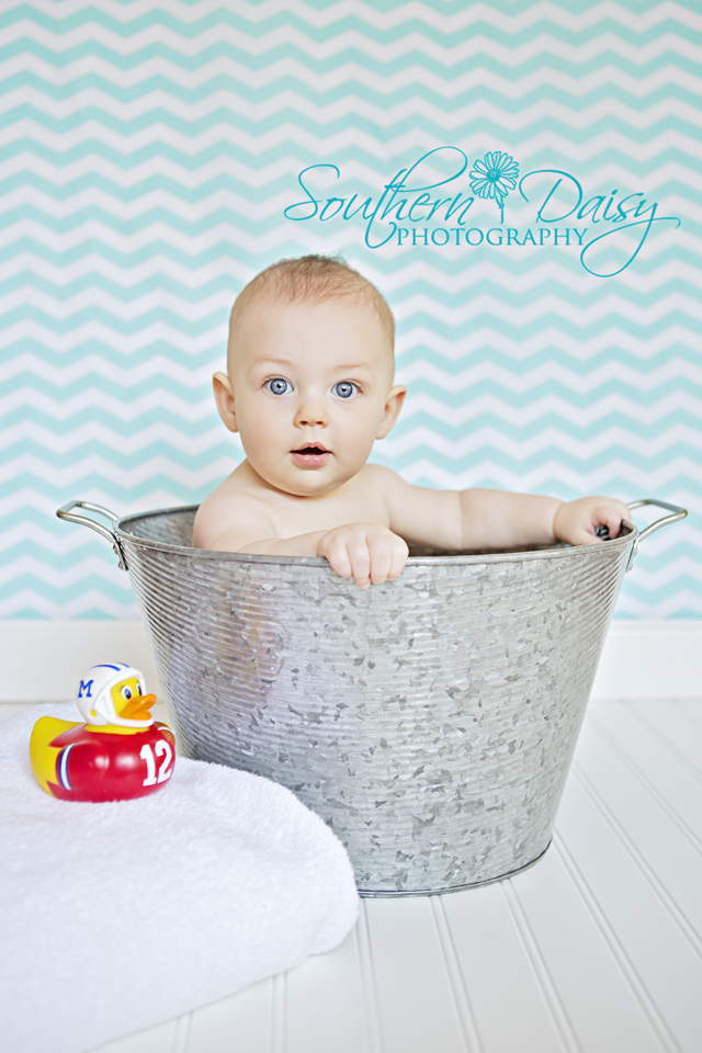 7 month old boy | Southern Daisy Photography