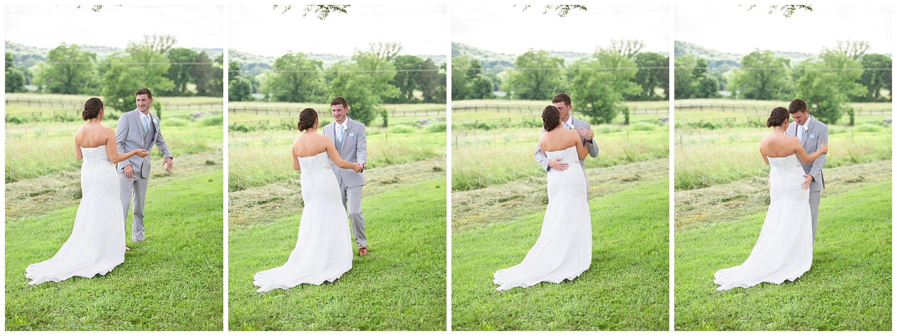 Gallatin Wedding - First Look - Rock Creek Farm