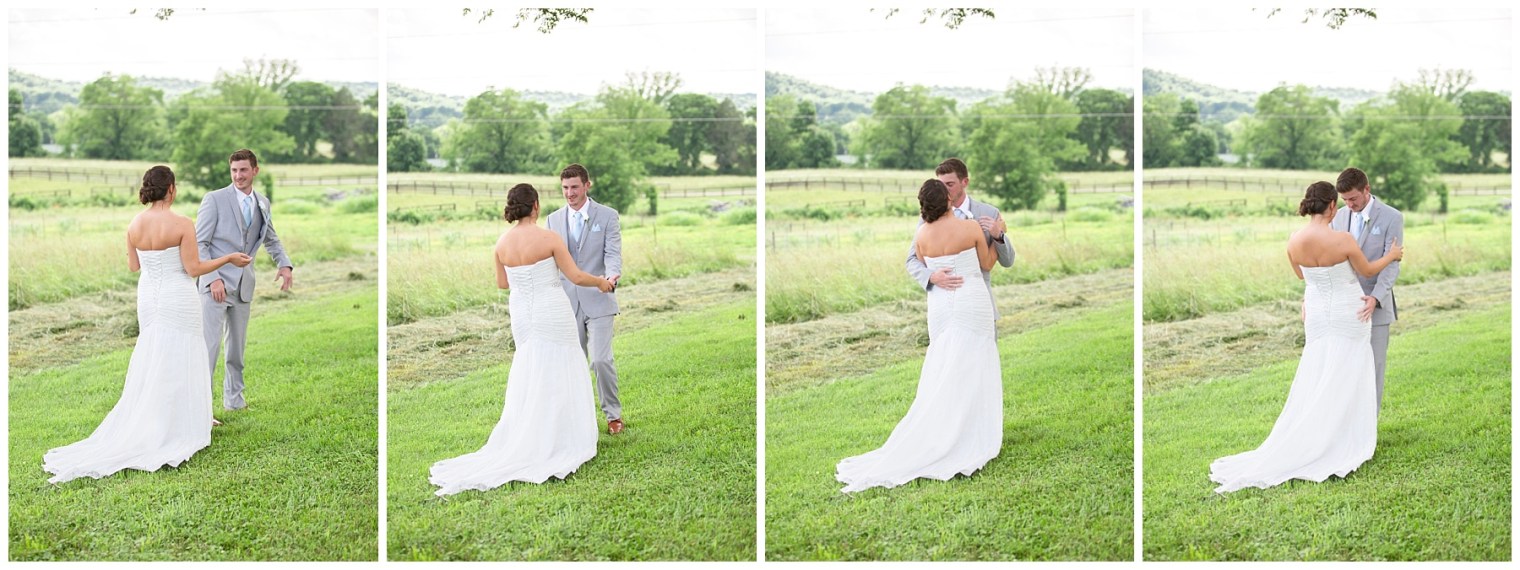Gallatin Wedding - First Look - Rock Creek Farm