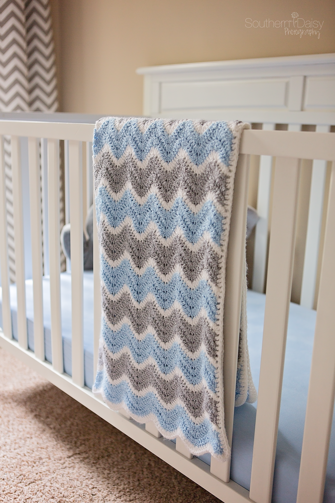 Chevron Baby Blanket Crochet Pattern