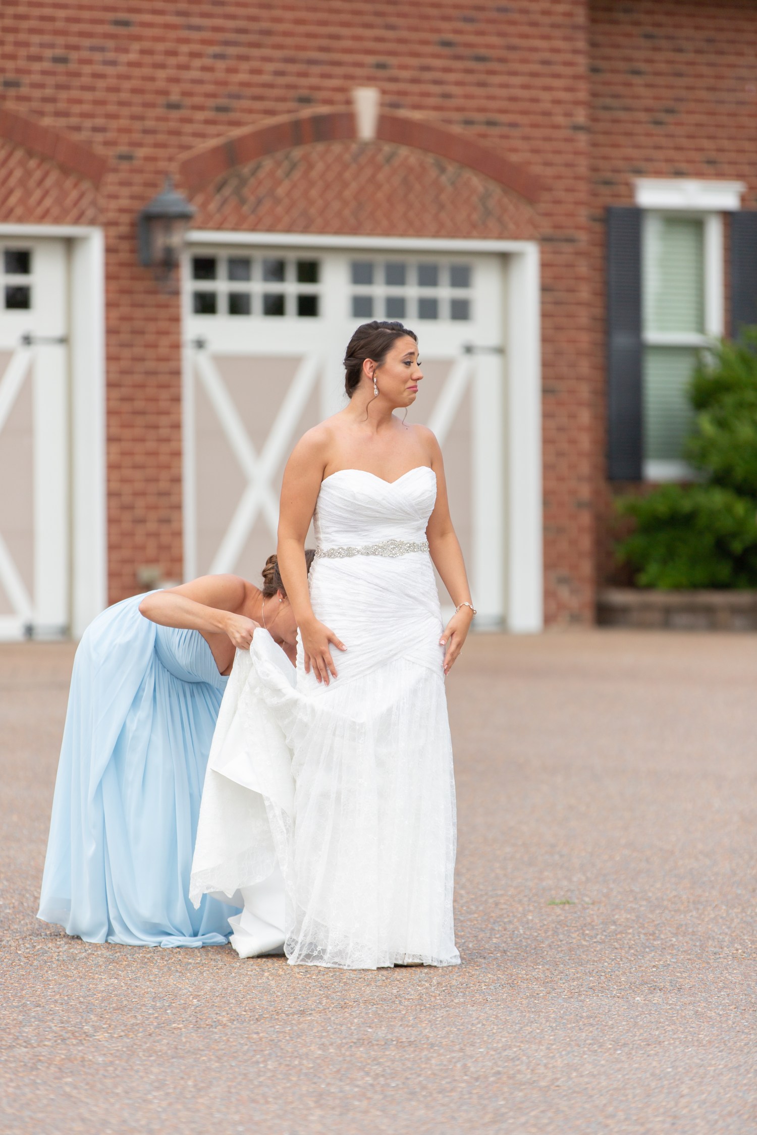 Gallatin Wedding - First look - Rock Creek Farm